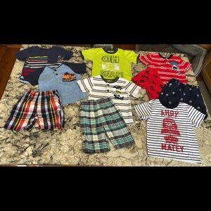 2T shorts and shirts lot